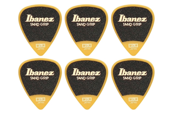 Ibanez PA14MSG-YE Picks Wizard Sand Medium - 6er Pack image 1