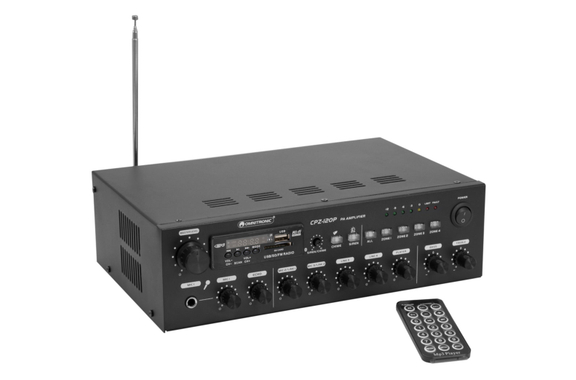 Omnitronic CPZ-120P ELA Mixing Amplifier image 1
