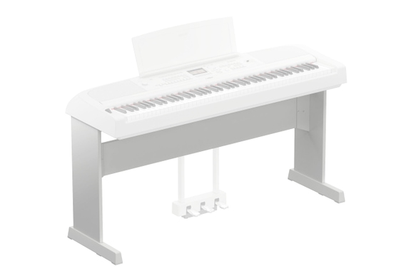 Yamaha L-300 WH Supporto per DGX 670 Bianco image 1