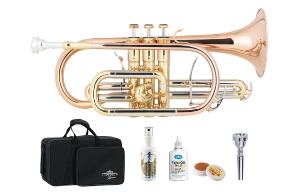 Lechgold CR-18L Bb-Cornetta verniciata Set Deluxe image 1