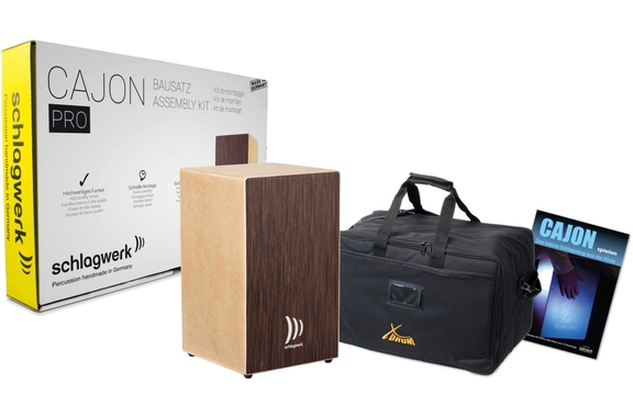 Schlagwerk CBA30SW Cajon Bausatz Pro Wenge Set image 1