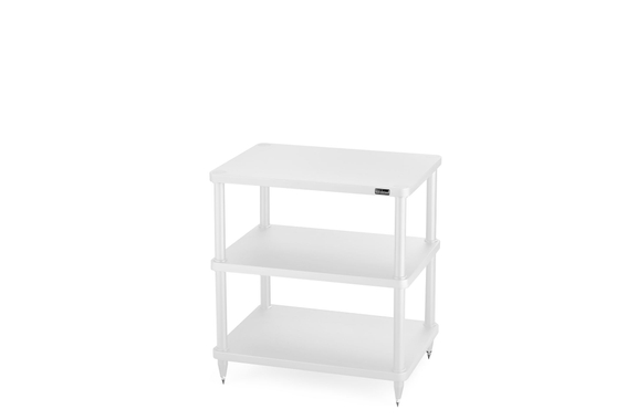 Solidsteel S3-3 HiFi Audio Rack Blanc image 1