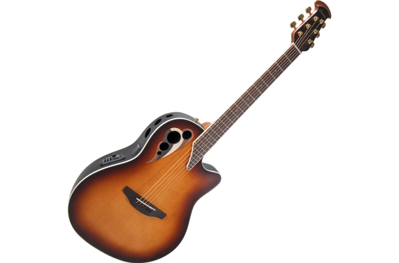 Ovation Celebrity Elite Deluxe CDX40 Deep Contour Vintage Sunburst Satin image 1