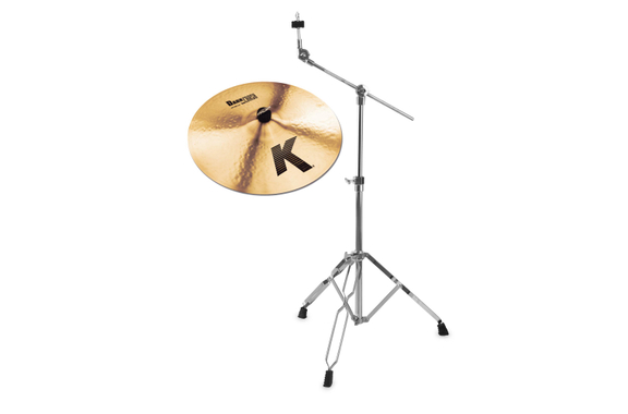 Zildjian K 18" Dark Crash Thin + Support Cymbale à Perche SET image 1