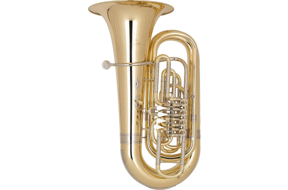 Miraphone Bb-Tuba Modell 494 Hagen Messing image 1