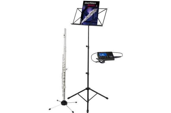 Classic Cantabile FL-200 Querflöte Neusilber Set image 1