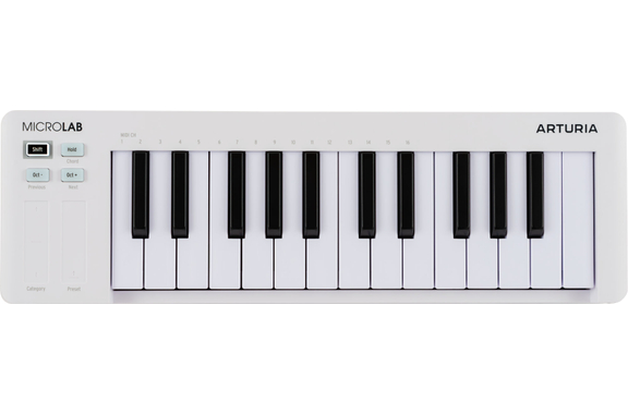 Arturia MicroLab Mk3 Blanc image 1