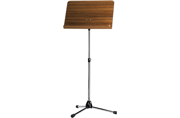 K&M 118/1 Orchesterpult Nussbaum/Chrom image 1