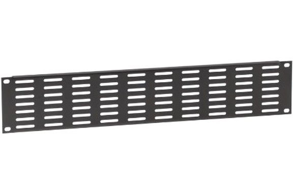 Adam Hall 19" Placa Frontal En U Para Rack Con Ranuras De Ventilación 2 HE image 1
