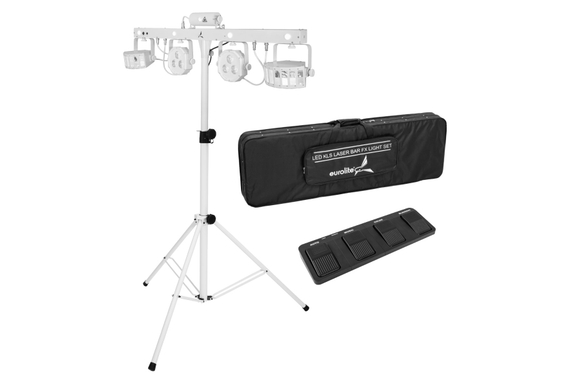 Eurolite LED KLS Laser Bar FX Light Set White incl. Stand image 1