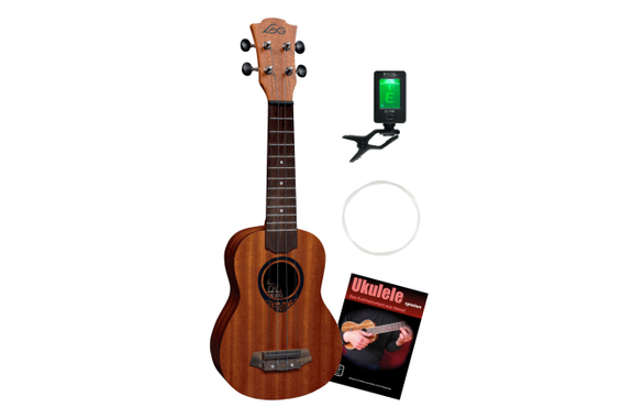 Set Ukulélé Soprano LAG TKU8S2 Tiki image 1