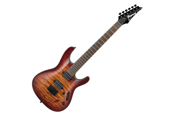 Ibanez S621QM-DEB Dragon Eye Burst image 1
