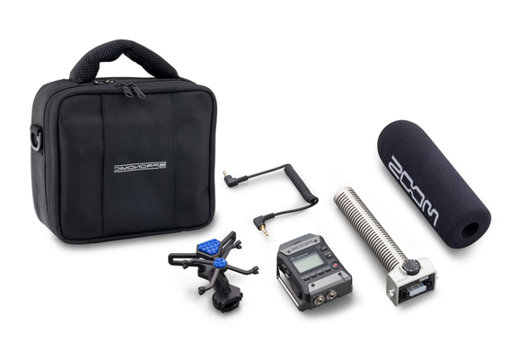 Enregistreur de terrain Zoom F1-SP avec micro canon et sac inclus image 1