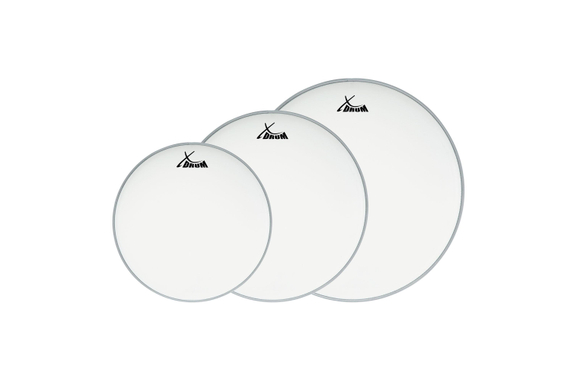 XDrum Coated Head Set 10" 12" 14" image 1