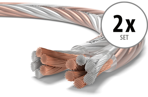 Oehlbach Rattle Snake SP-30 Cable De Altavoz 4m Set De 2 image 1