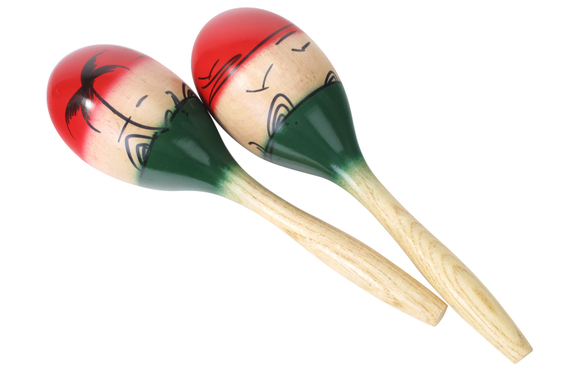 XDrum Maracas de madera estilo mexicano image 1