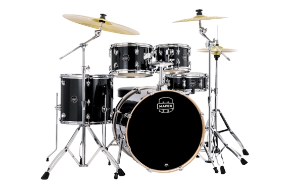 Mapex Venus Stage Drumkit Black Galaxy Sparkle image 1