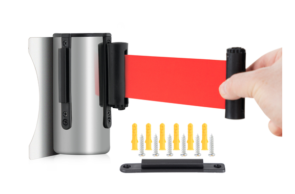 Stagecaptain PLSW-300 SR Système De Guidage De Personnes Boîtier De Sangle Argent image 1