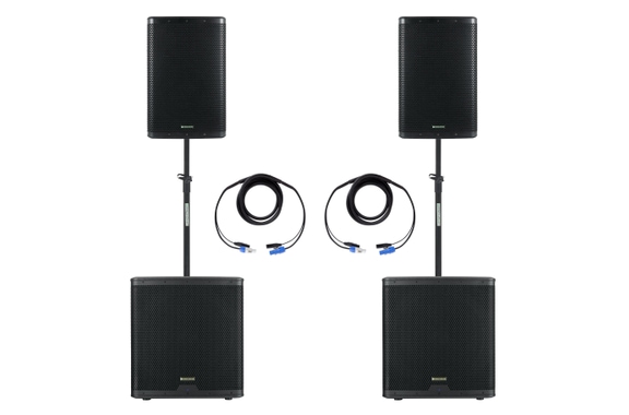 Pronomic Powerstage Concert 1815 2.2 Impianto PA attivo 2600 Watt image 1