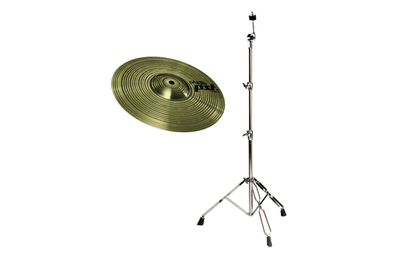 Paiste 10" PST 3 Splash + Beckenstandaard recht set image 1