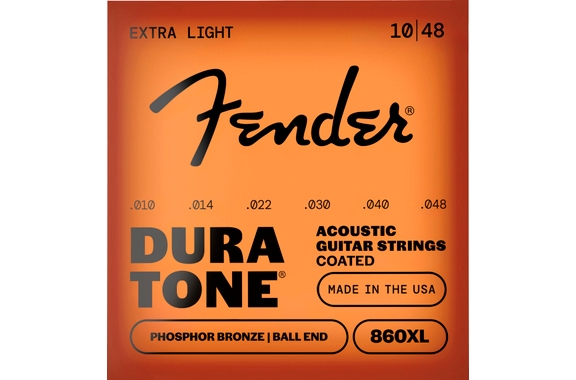 Fender 860XL PH BRZ Dura Tone Coated 10-48 image 1
