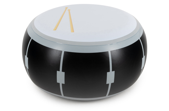 Stagecaptain IF-7141 Aufblasbarer Tisch-Hocker Drum-Design image 1
