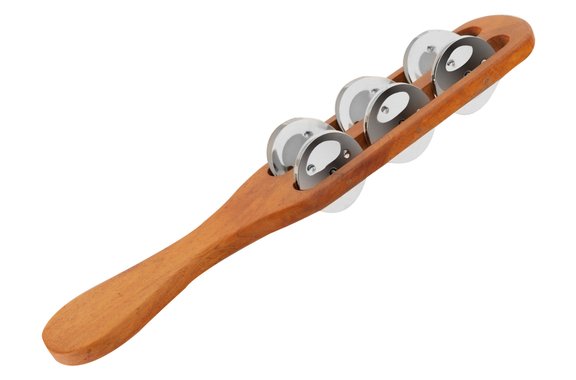 XDrum TS-1 Tambourine Stick legno naturale image 1