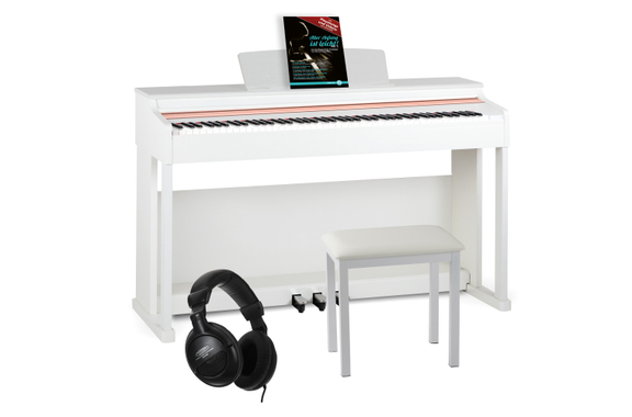 McGrey DP-19 WM E-Piano Wit mat Set image 1