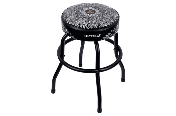 Ortega OBS24-WHKC 24" Barkruk White Kaleidoscope image 1