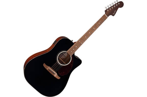 Fender California Deluxe Redondo Black image 1