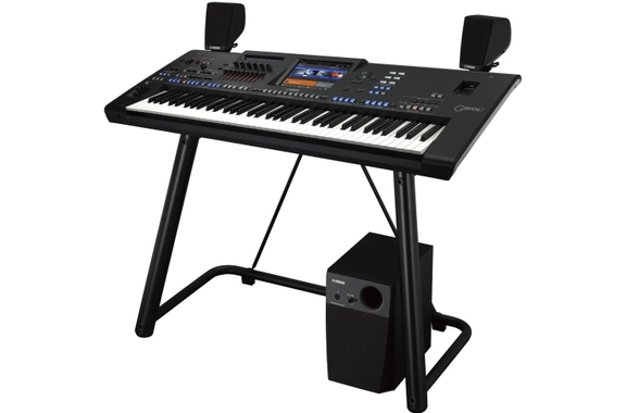 Set Yamaha Genos 2 XXL con Sistema de Monitor y Soporte image 1
