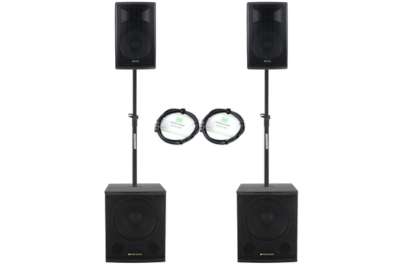 Pronomic Powerstage Economy 1812 2.2 Actief PA-systeem 850 watt image 1