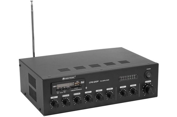 Omnitronic CPE-120P PA Mixer-Amplifier image 1