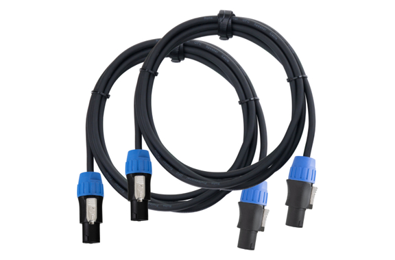 Pronomic pro-line BOXSP1-2.5 Câble Haut-Parleur Compatible Speakon 2,5m Lot de 2 image 1