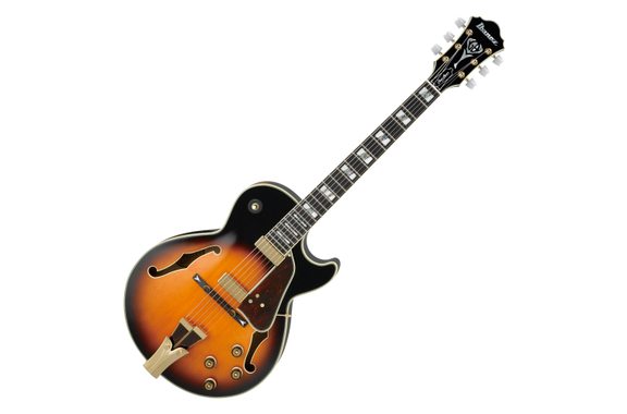 Ibanez GB10-BS George Benson Guitare Hollowbody Brown Sunburst image 1