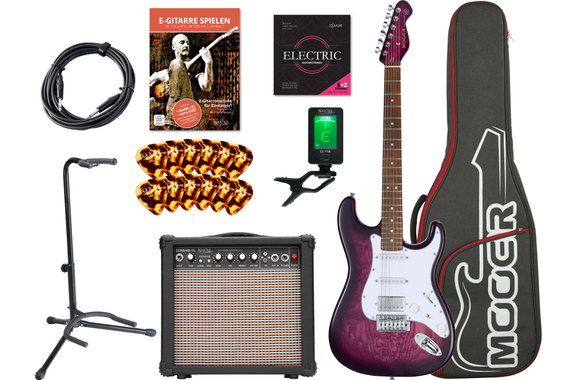 Mooer MSC20 Pro Prune Purple Set image 1
