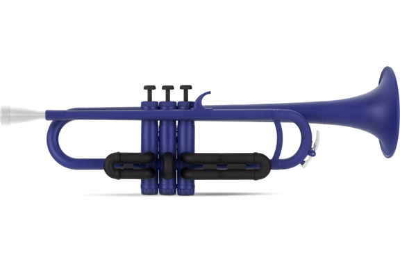 Classic Cantabile KTP-30MB MardiBrass Tromba in Plastica Bb Opaca Blu image 1