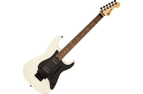 Charvel Pro-Mod San Dimas Style 1 HH FR RW Snow White Satin image 1