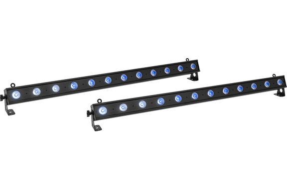 Eurolite LED BAR-12 QCL RGB+WW Bar 2-Piece Set image 1