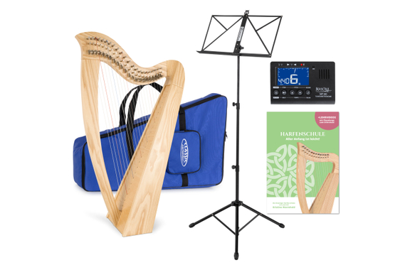 Classic Cantabile H-22 AW Harpe Celtique 22 Cordes Set image 1