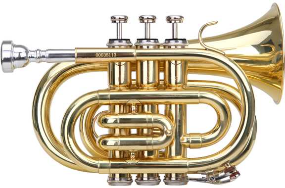 Classic Cantabile Brass TT-400 B-Pocket Trompet Messing image 1