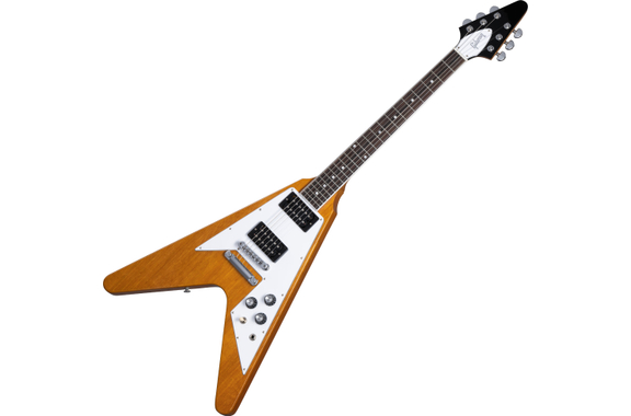 Gibson 70s Flying V Antique Natural image 1