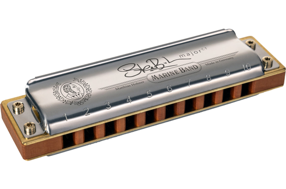 Hohner Marine Band Deluxe C Steve Baker Signature Armonica image 1