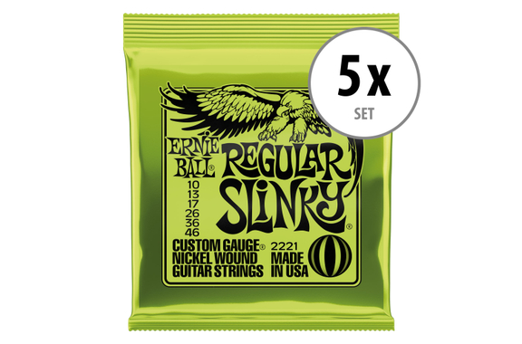 Ernie Ball 2221 Regular Slinky Set Da 5 image 1