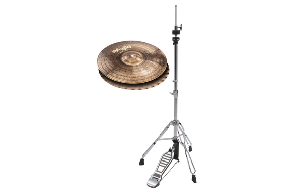 Paiste 900 Series 14" Sound Edge Hi-Hat + Máquina SET image 1