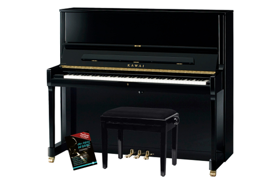 Set de Piano Kawai K-500 E/P Negro Brillante image 1