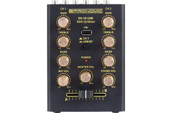 Pronomic DX-10 USB MKII DJ Mixer  - Retoure (Zustand: sehr gut) image 1