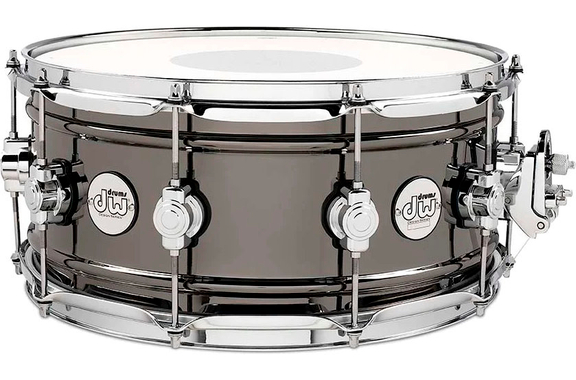DW Design Series 14" x 6,5" Snare Drum Black Nickel over Brass image 1