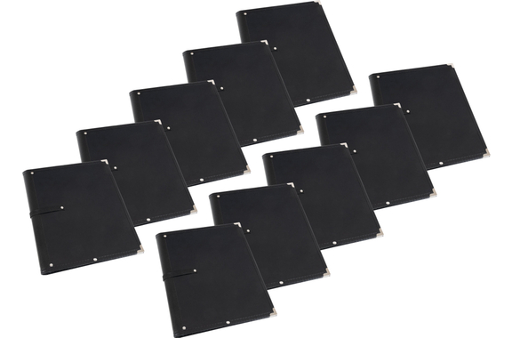 Classic Cantabile Notenmap Standard Zwart 10 Stuks Set image 1