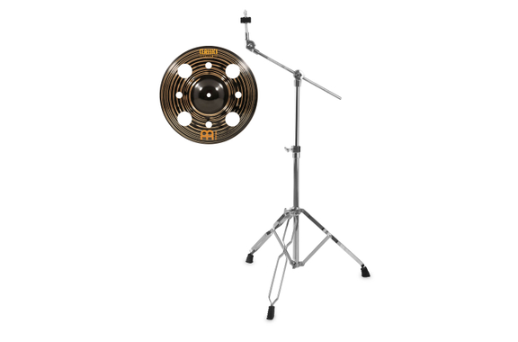 Meinl Classics Custom Dark 12" Trash Splash Set incl. Galgenbekkenstandaard image 1